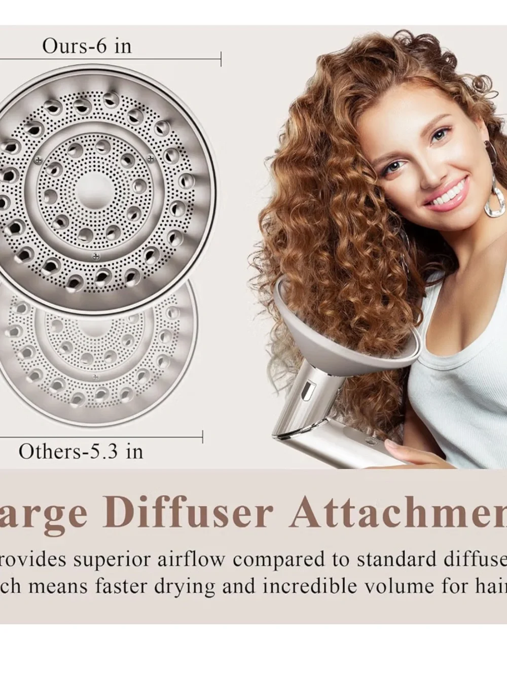 Large Diffuser Attachment for Shark FlexStyle, new